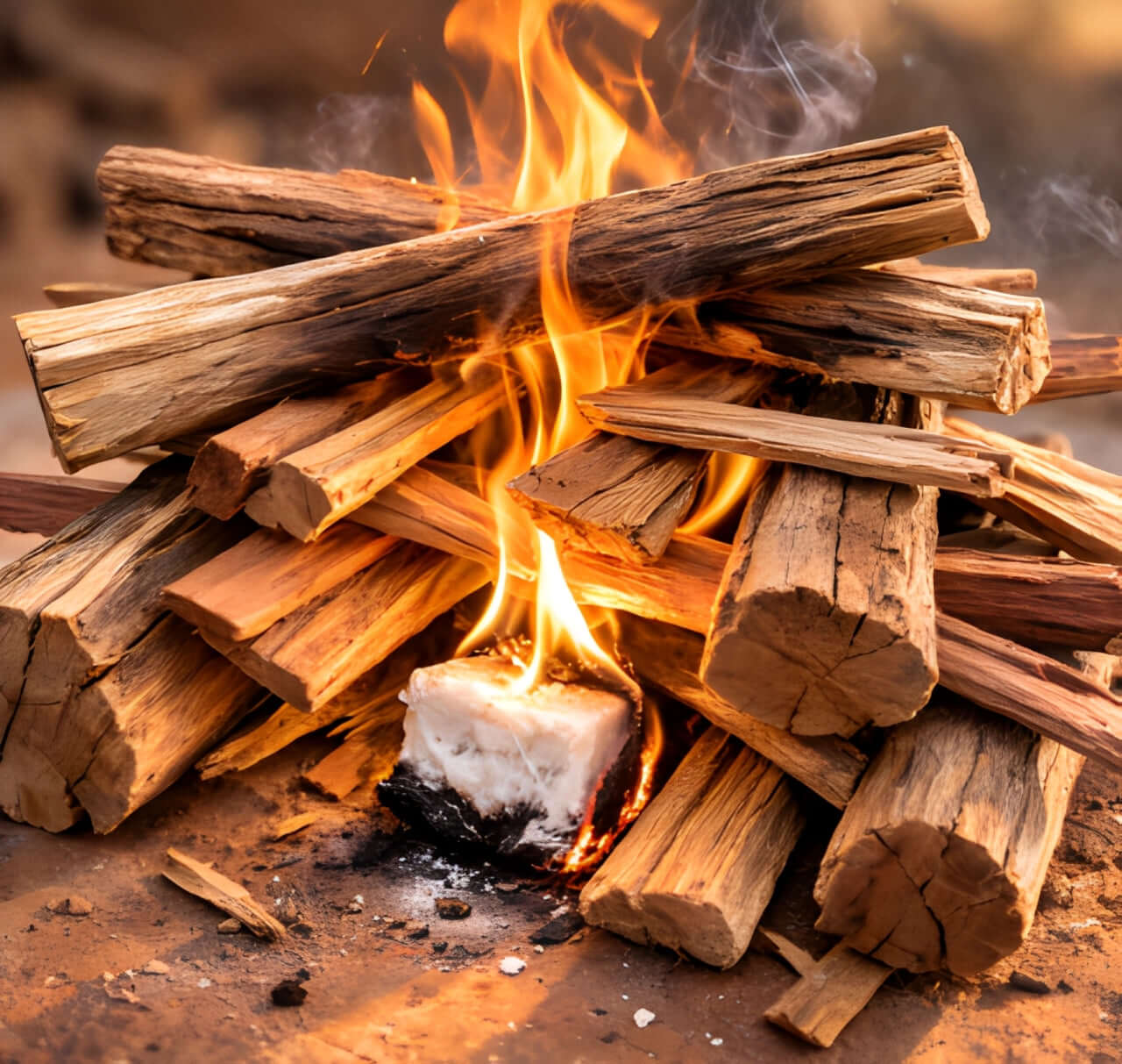Premium Firewood Starters and Dry Kindling Wood Cape Town - Environment-Friendly Firelighters, Pine Firestarter wood, Axe-split firestarters and Namibian Firewood Starters for Braai and Fireplace Heating - Mother City Firewood.