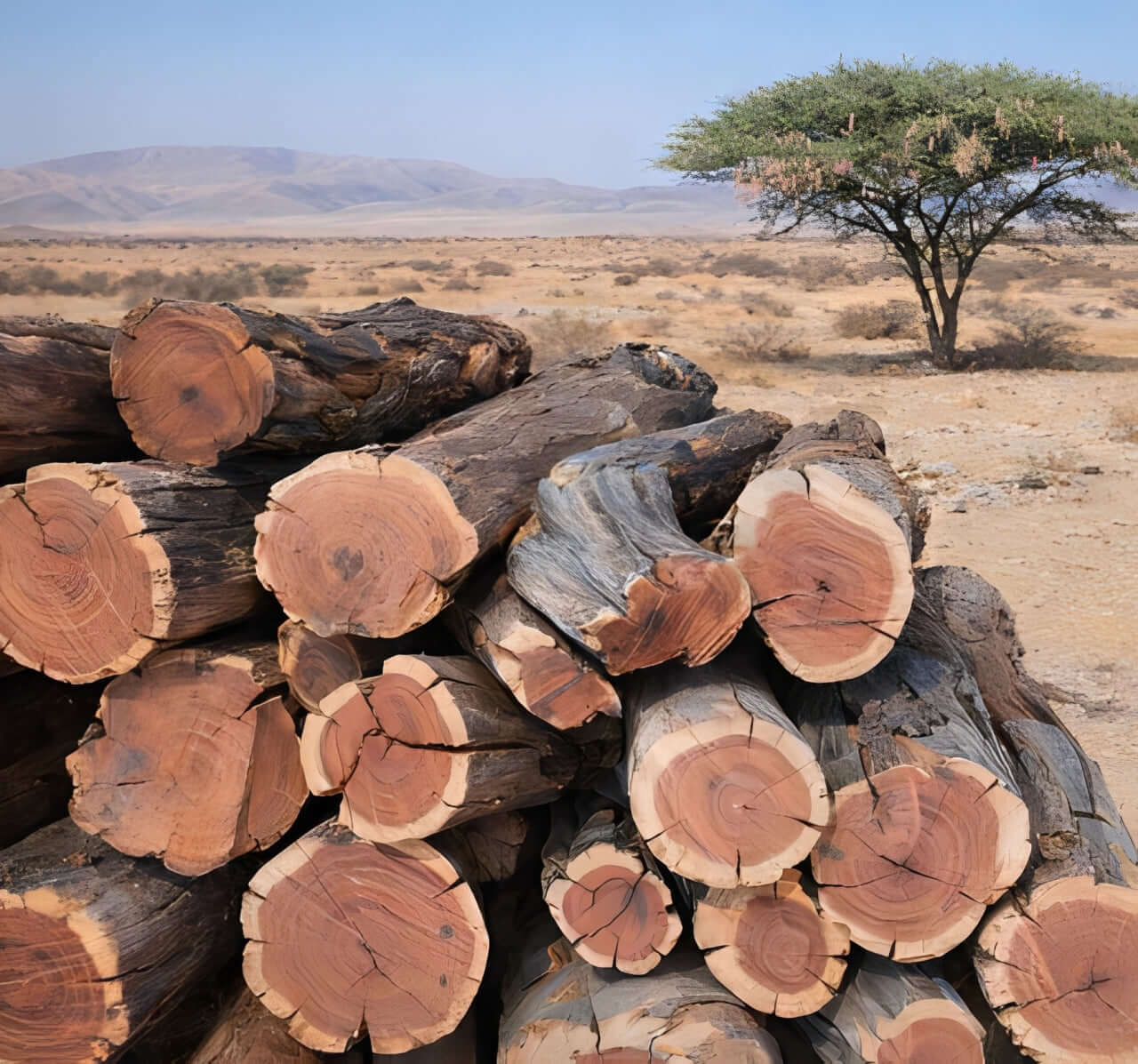 Best Firewood Cape Town Namibian Hardwood - Bulk Seasoned Kameeldoring, Sekelbos, Swarthaak and Mopani for Sale with relaible Delivery.