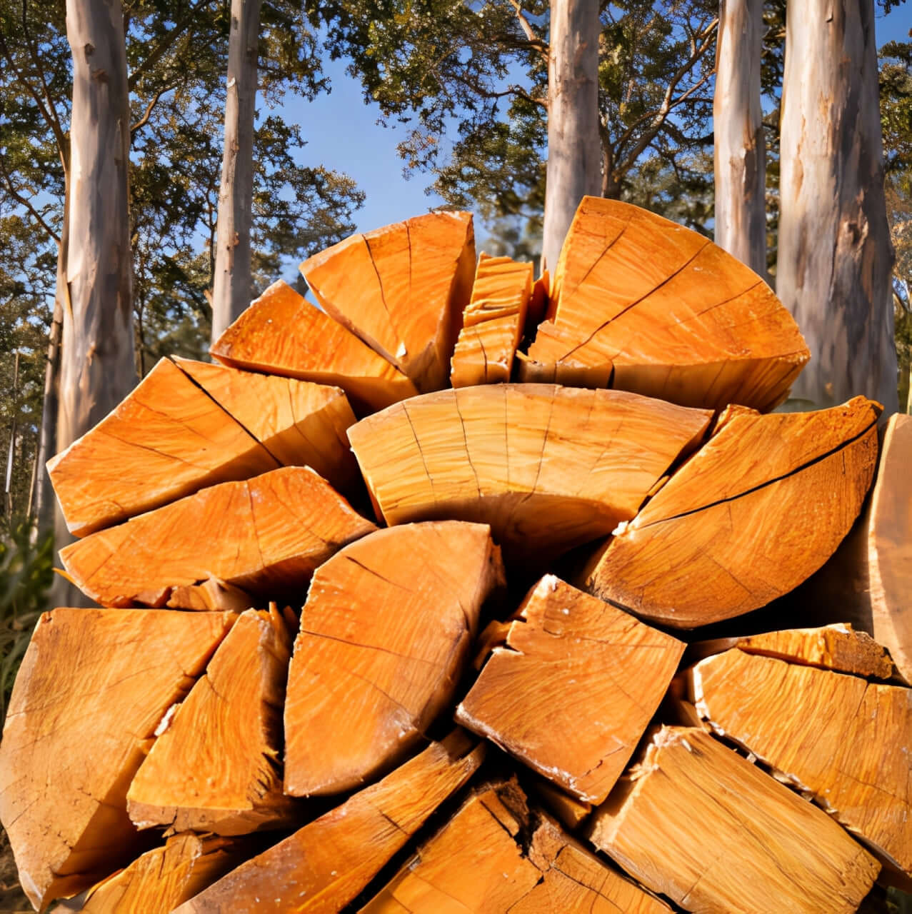 Premium seasoned firewood for sale Cape Town by Mother City Firewood, bulk delivery available