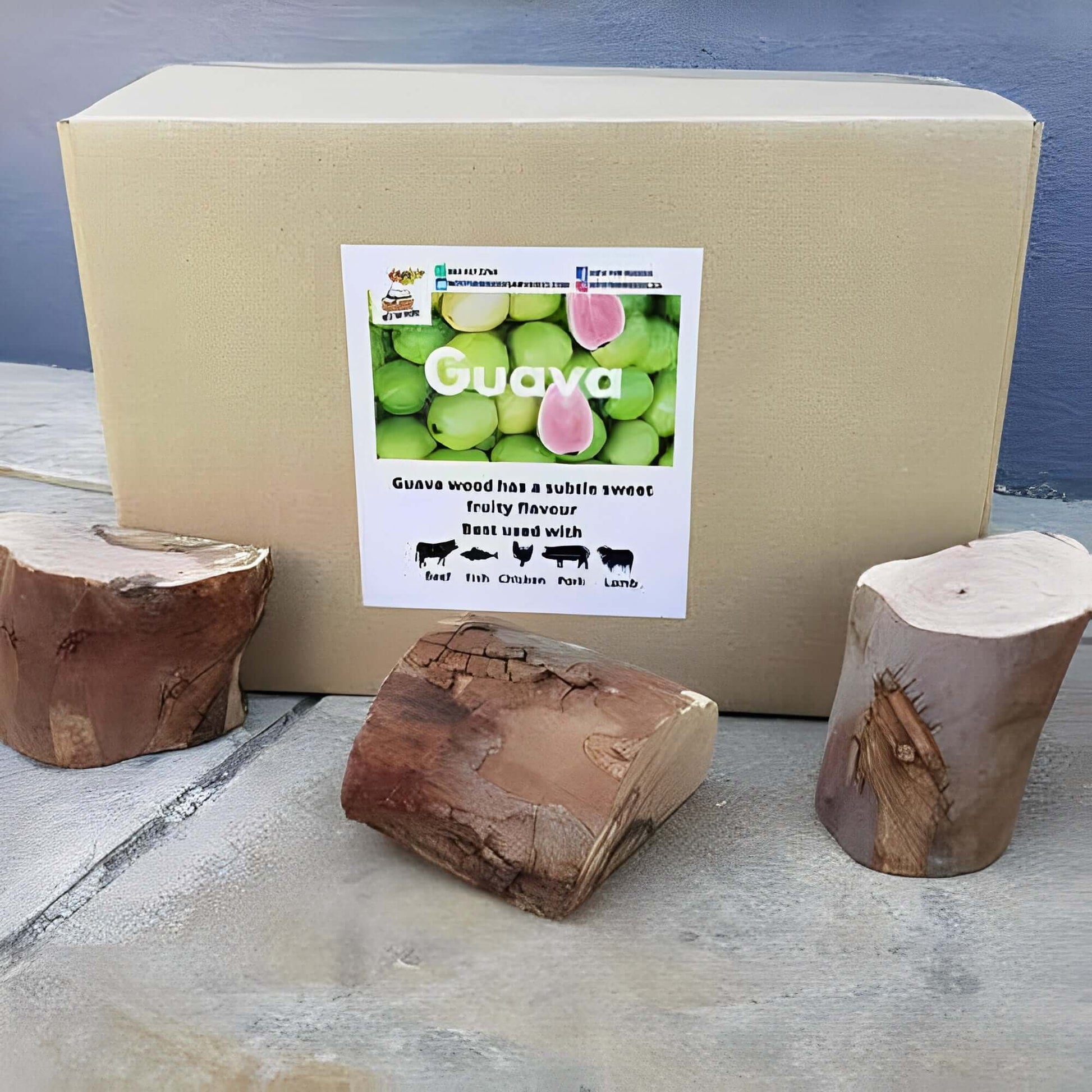 Guava Wood Smoking Chunks for sale near Cape Town at low prices. Order Online from Mother City Firewood, with reliable delivery to your door!