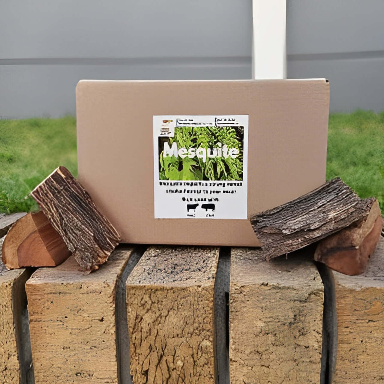 Mesquite Wood Smoking Chunks for sale near Cape Town - South Africa, Order Per Box with Delivery