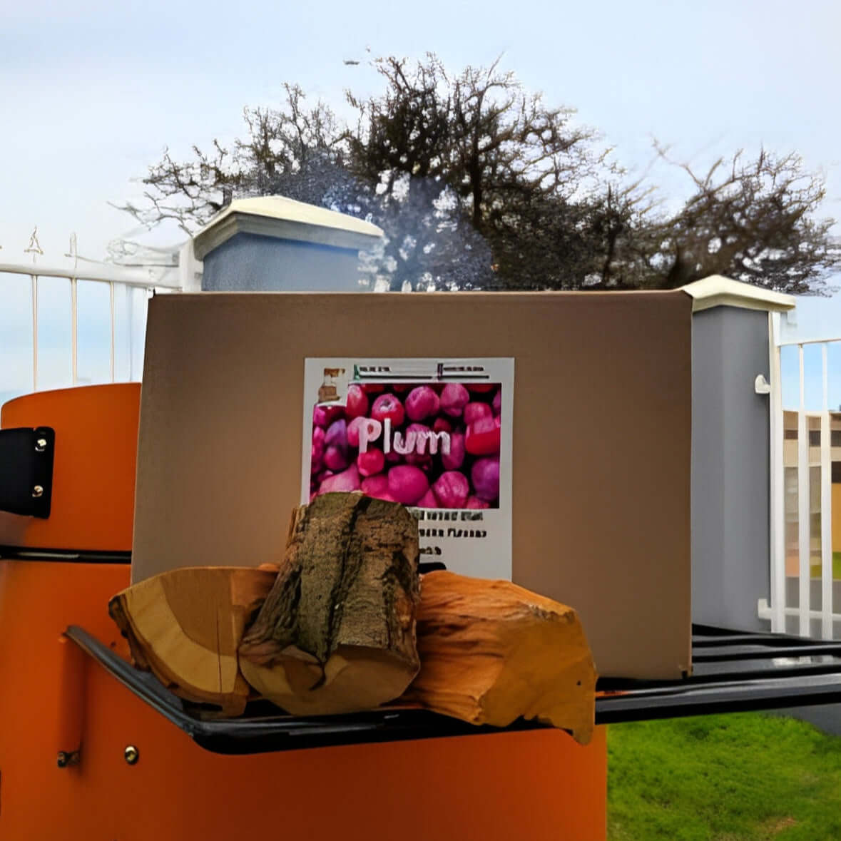 Plum Wood Smoking Chunks for sale near Cape Town - South Africa, Order Per Box with Delivery